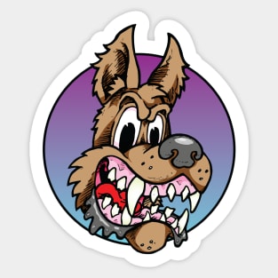 Mad Dog Sticker